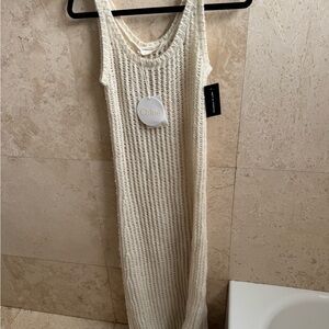 Chloe Cream Knit Maxi Dress